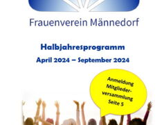 Halbjahresprogramm Frühling 2024